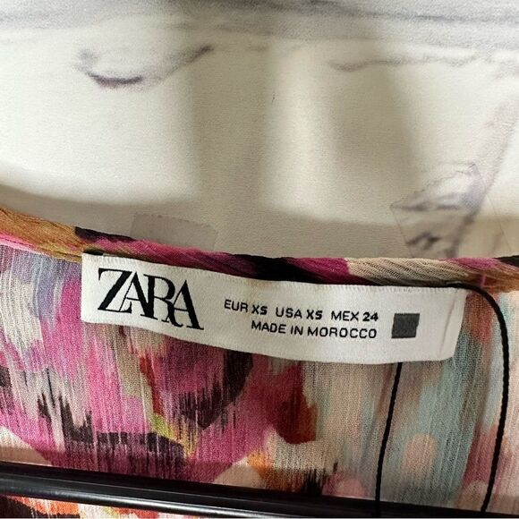 Zara XS sheer top - Picture 3 of 7